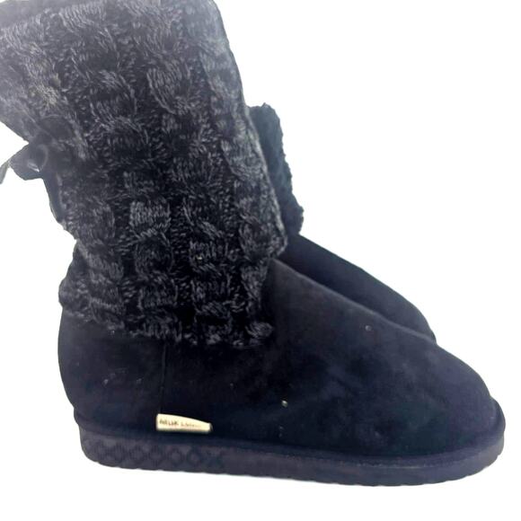 Mukluks Cozy Winter Fur Boots Women's Size 9 Pull on‎ Fold Down Round Toe Casual - Picture 4 of 9